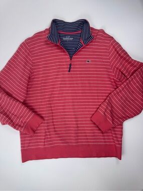 Vineyard Vines Pullover with White Stripes